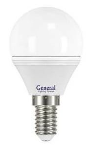 Фотография товара 'General lamp 649999 Светодиодная LED лампа P45 E14 8W GLDEN-G45S-M-8-230-E14-4500'
