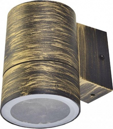 Фотография товара 'General lamp 661134 Светильник фасадный GWL-GX53-M-IP65 BLACK GOLD'