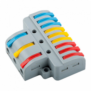 Фотография товара 'General lamp 800498 GTER7-39 Клемма универсальная монтажная разветвительная 3х9'