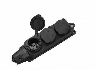 Фотография товара 'General lamp 470028 Розеточная колодка GSB-16-3-G-IP44, 16А'