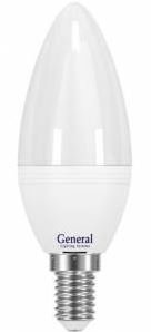 Фотография товара 'General lamp 638300 Светодиодная LED лампа свеча E14(е14) 8W GLDEN-CF-8-230-E14-4500'