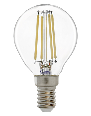 Фотография товара 'General lamp 661011 Лампочка светодиодная GLDEN-G45S-12-230-E14-6500'