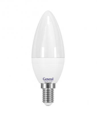 Фотография товара 'General lamp 660177 Лампа светодиодная GLDEN-CF-B-8-230-E14-6500'