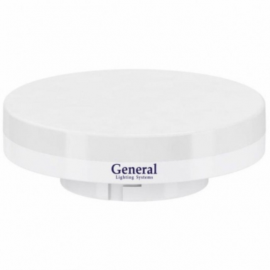 Фотография товара 'General lamp 661163 Светодиодная лампа GX53 8W 6500K 75х27 GLDEN-10GX53-8-230-GX53-6500'