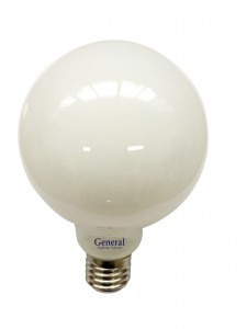 Фотография товара 'General lamp 655311 Светодиодная LED G95S E27 8W 2700K GLDEN-G95S-M-8-230-E27-2700'