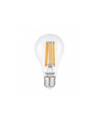 Фотография товара 'General lamp 661006  Лампа светодиодная филамент GLDEN-A65S-25ВТ-230-E27-6500'