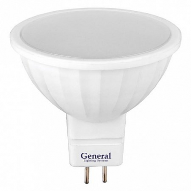 Фотография товара 'General lamp 686400 Лампа GLDEN-MR16-10-230-GU5.3-6500'