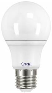 Фотография товара 'General lamp 660350 Светодиодная LED лампа A60 E27 GLDEN-WA60P-25-230-E27-4500'