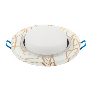 Фотография товара 'General lamp 661148 Светильник GCL-GX53-H38-BL-10 ЗОЛОТАЯ РОСПИСЬ с подсветкой'