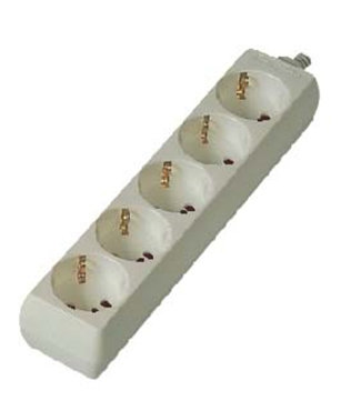 Фотография товара 'General lamp 470024 Розеточная колодка GSB-16-5-G-IP20, 16А'