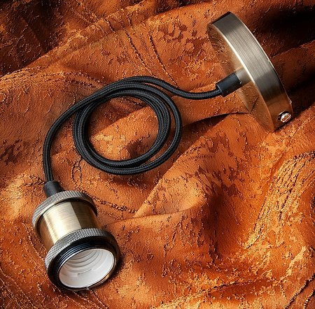 Фотография товара 'General lamp 682000 Подвес GLH-ME-E27-БРОНЗА'