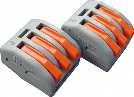 Фотография товара 'General lamp 800482 GTER2-03 клемма универсальная монтажная 3-проводная'