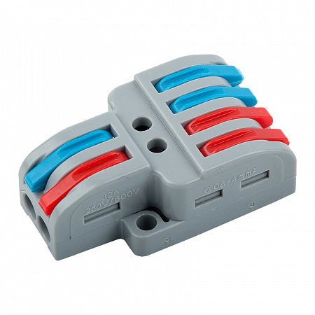 Фотография товара 'General lamp 800495 GTER7-24 Клемма универсальная монтажная разветвительная 2х4'