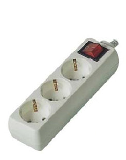 Фотография товара 'General lamp 470022 Розеточная колодка GSB-16-3-G-S-IP20, 16А'