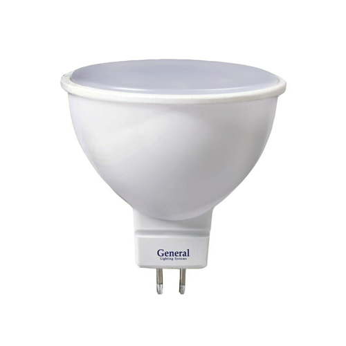 Фотография товара 'General lamp 660151 Лампа светодиодная GLDEN-MR16-B-5-230-GU5.3-3000'