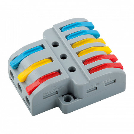 Фотография товара 'General lamp 800497 GTER7-36 Клемма универсальная монтажная разветвительная 3х6'