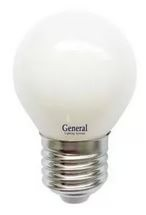Фотография товара 'General lamp 649970 Светодиодная LED лампа Шар P45 E27 7W GLDEN-G45S-M-7-230-E27-6500'