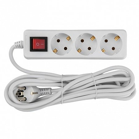 Фотография товара 'General lamp 470036 Удлинитель бытовой GES-16-3x100-3-1,5m-S'