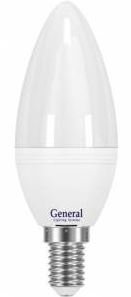 Фотография товара 'General lamp 638200 Светодиодная LED лампа свеча E14(е14) 8W GLDEN-CF-8-230-E14-2700'