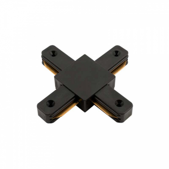 Фотография товара 'General lamp 580933 Коннектор для шинопровода Х- образный 1-фазный G-1-TXT-IP20-B'