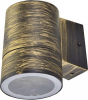 General lamp 661134 Светильник фасадный GWL-GX53-M-IP65 BLACK GOLD