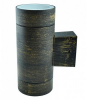 General lamp 661129 Светильник фасадный GWL-2GX53-M-IP65 BLACK GOLD